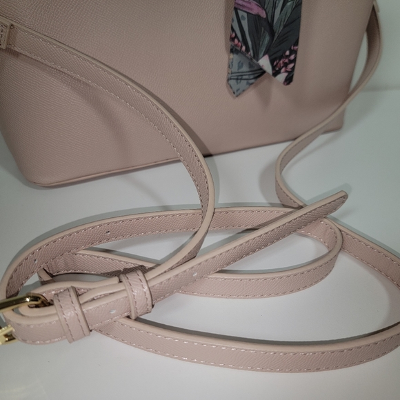 BETSEY JOHNSON Triple Compartment Satchel with Scarf - Picture 14 of 16